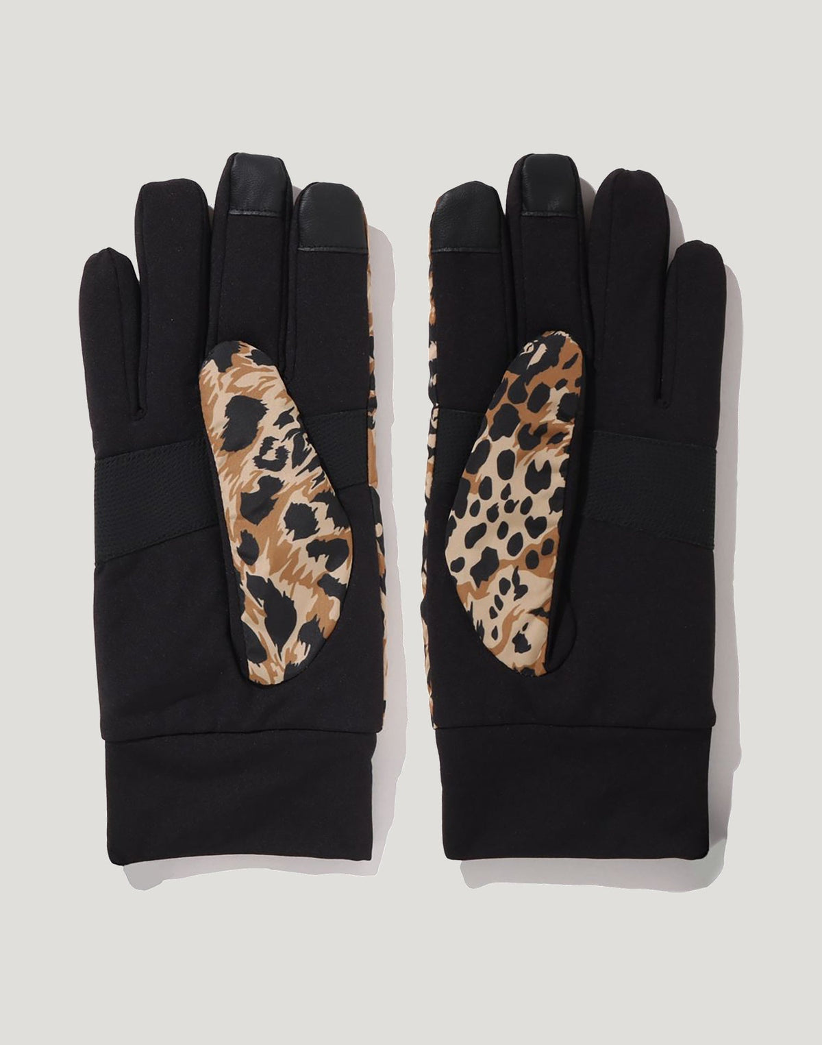 WILD LEOPARD PATTERN GLOVES MENS