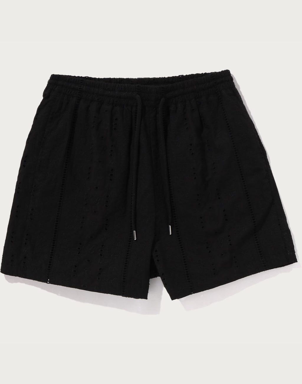 EMBROIDERY RELAXED FIT SHORTS MENS
