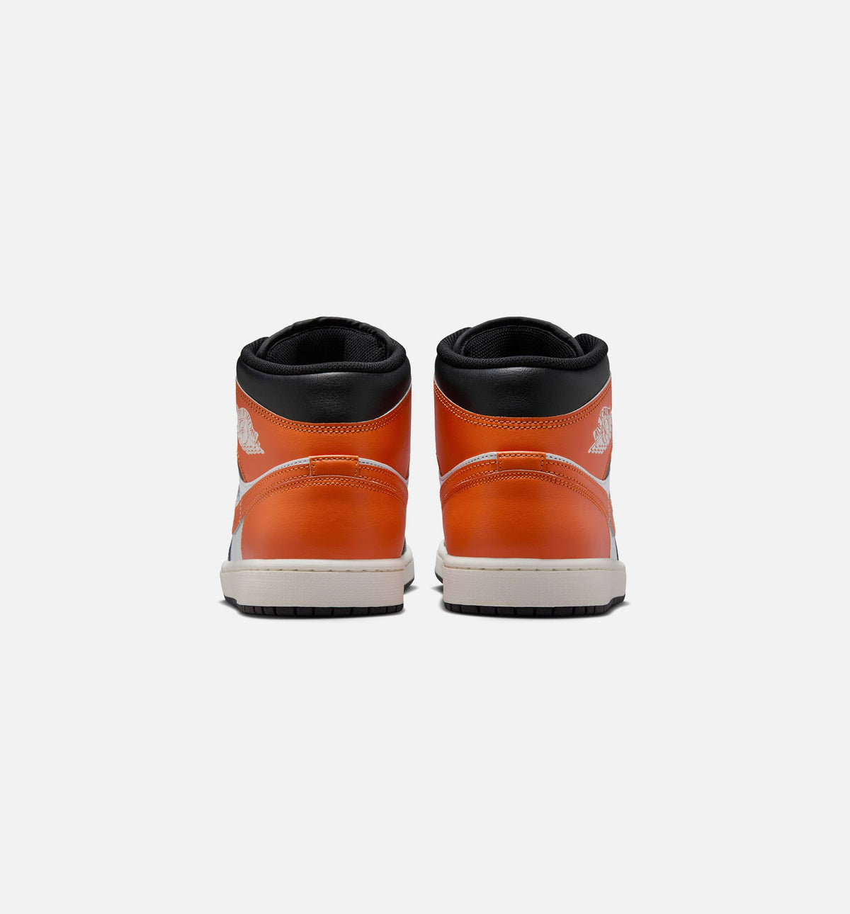 Air Jordan 1 Mid Men's Sneakers – Starfish / White / Sail / Black
