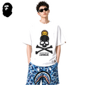 BAPE x Mastermind Baby Milo Skull Men's T-Shirt - White
