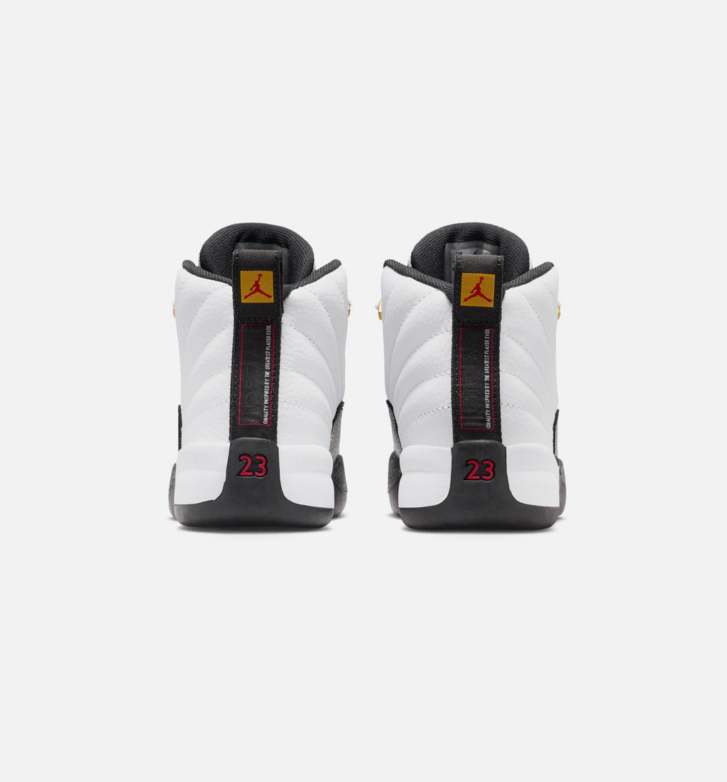 Air Jordan 12 Retro Taxi Preschool Sneakers