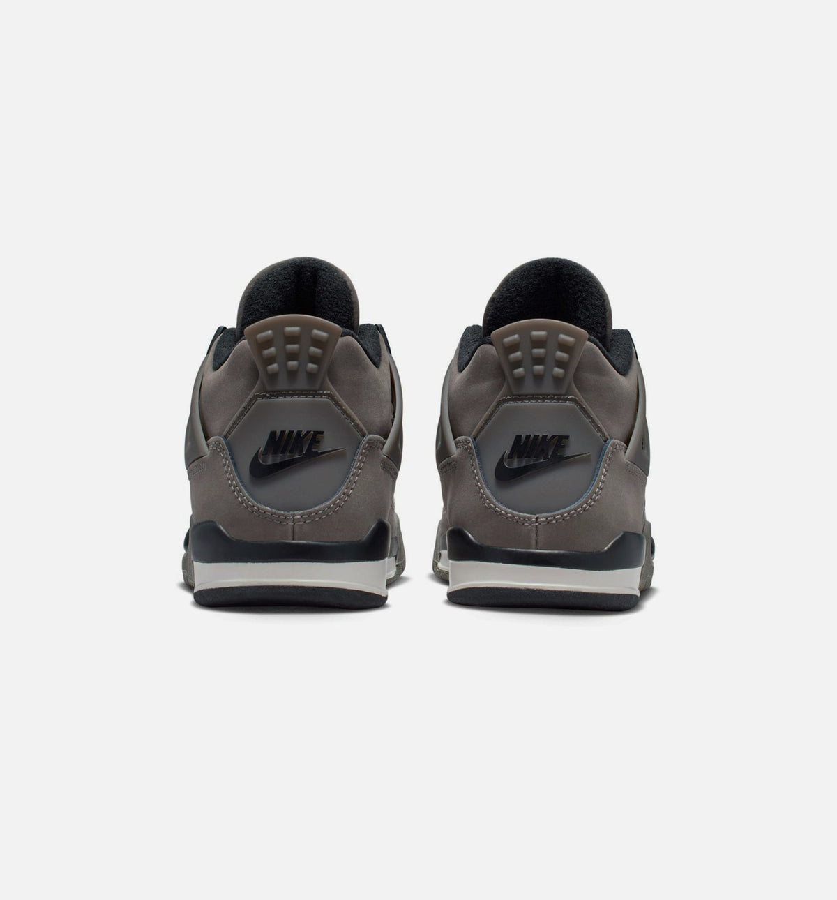 Air Jordan 4 Retro Cave Stone and Black Preschool Sneakers