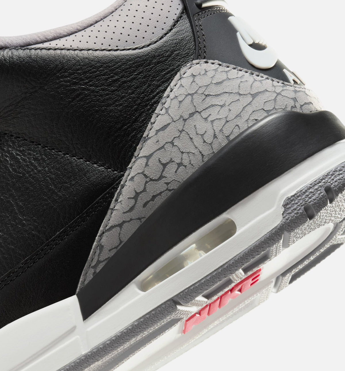 Air Jordan 3 Retro Black Cement Men's Sneakers