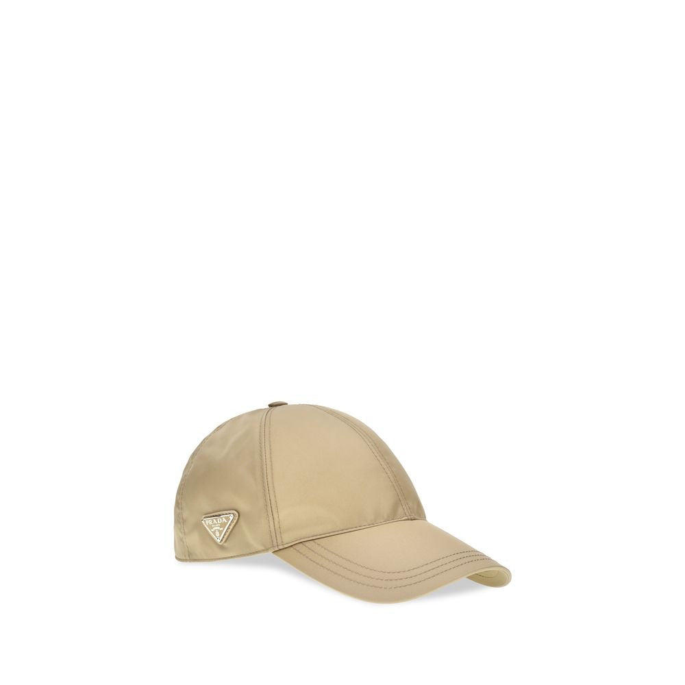 Prada Beige Polyamide Baseball Cap