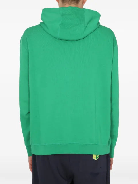 YMC logo-print pullover hoodie