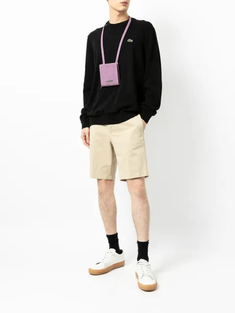 Lacoste crew neck cotton sweater