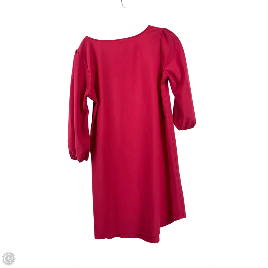 Dress Casual Short By Brendas In Pink, Size: S