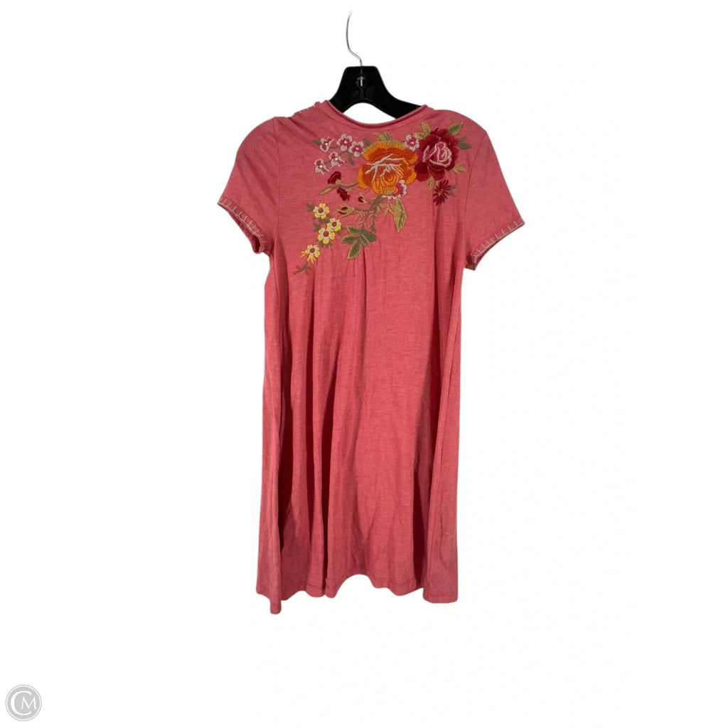Dress Casual Short By Johnny Was In Pink, Size: Xs