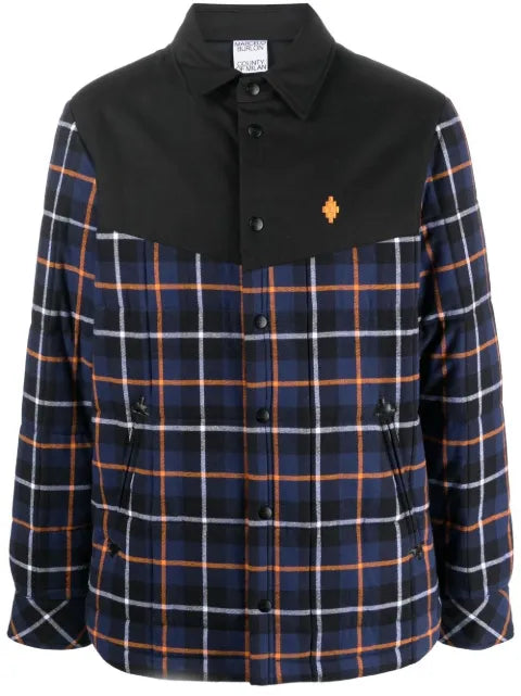 COUNTY OF MILAN checked long-sleeve jacket