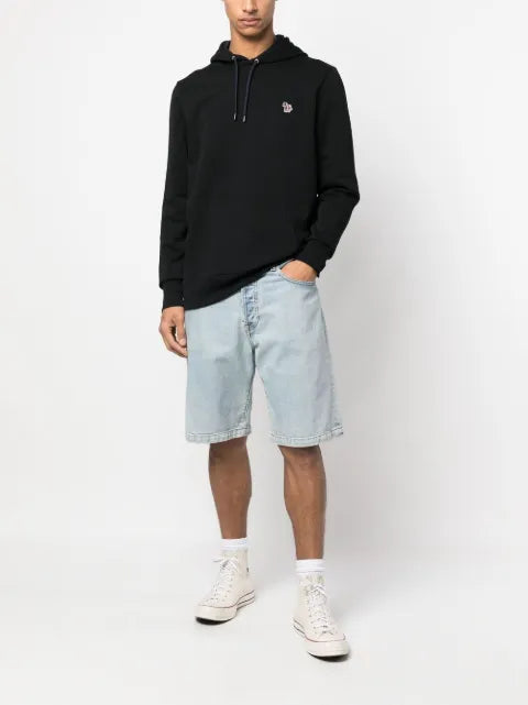 PS Paul Smith Zebra-patch pullover hoodie