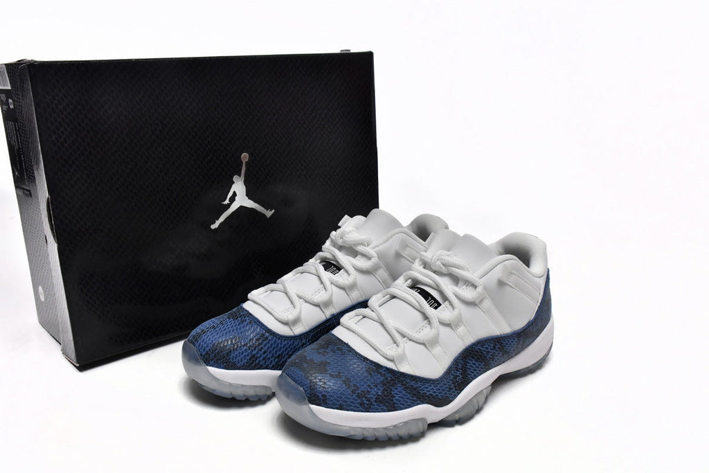 Rsnow Air Jordan 11 Retro Low Snake Navy Reps Sneaker CD6846-102