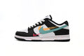 Nike Dunk Low Multiple Swooshes White Washed Teal Reps Sneaker FD4623-131