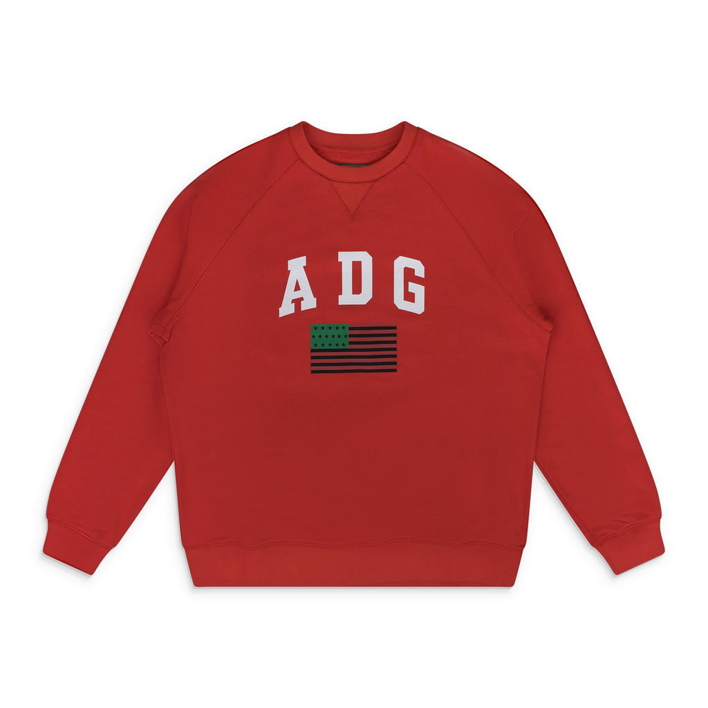 Red 1619 Crewneck Sweater