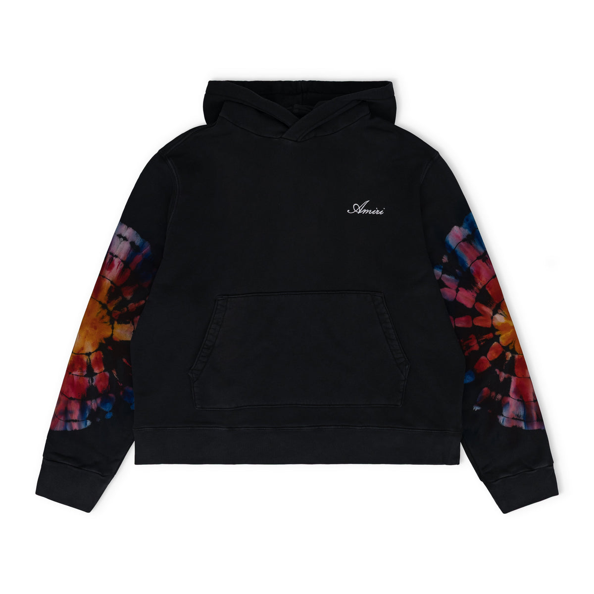 Black Spot Tie-Dye Hoodie