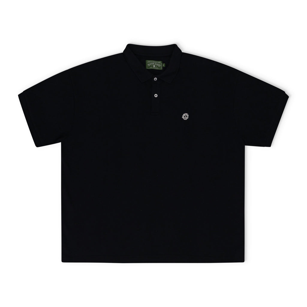 Black Peace Wreath Polo