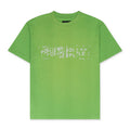 Fluorescent Green Textured Glitch T-shirt