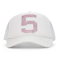 White WHITE TRUCKER HAT