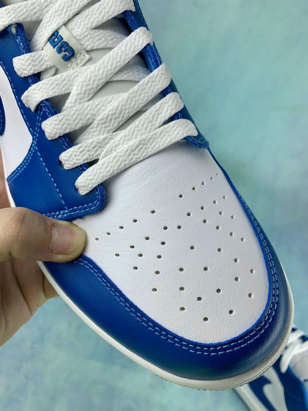 Air Jordan 1 Low Marina Blue Unisex Sneakers DC0774-114