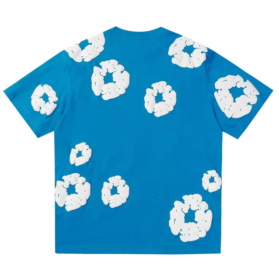 Denim Tears Men's Blue T-shirt