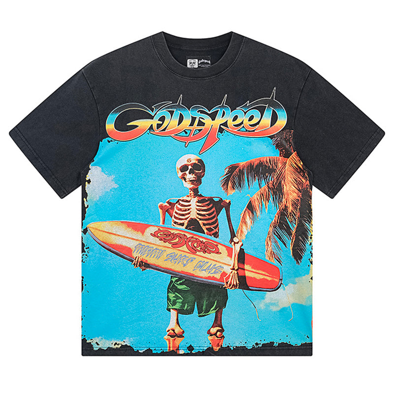 Godspeed Summer Hawaiian T-Shirts