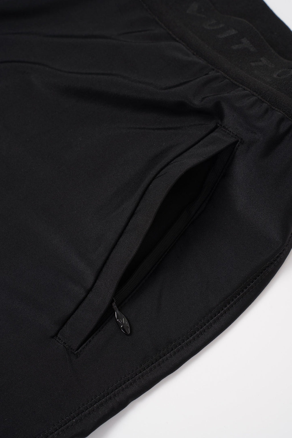 Reflective Logo Double-Layer Running Shorts