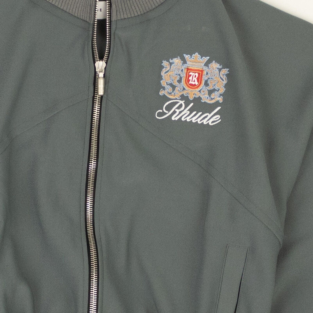 Teal Blue Polyester Brentwood Track Jacket