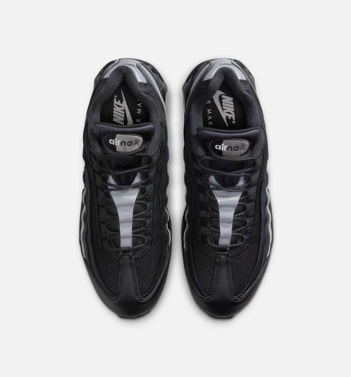 Nike Air Max 95 Big Bubble OG Reflective Accents Men's Lifestyle Shoe – Black / White / Metallic Silver
