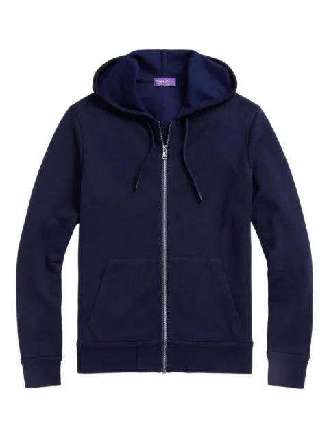 Ralph Lauren Purple Label hooded zip-up sweatshirt
