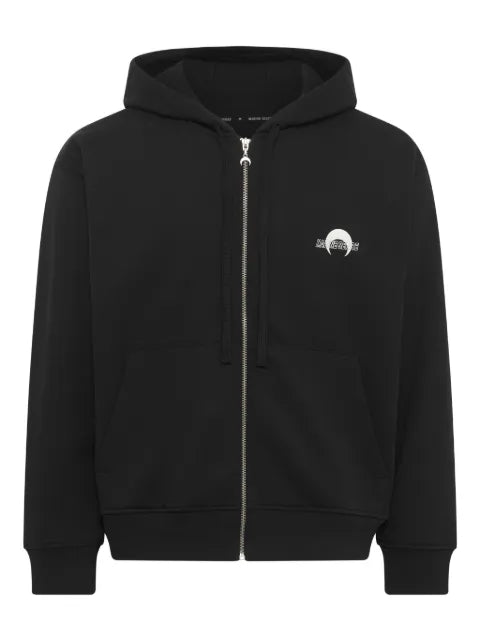 Marine Serre MS Sport zipped hoodie