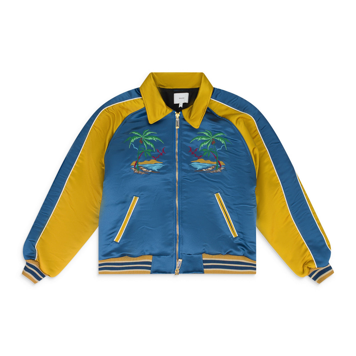 BLUE PALM EAGLES SOUVENIER BOMBER