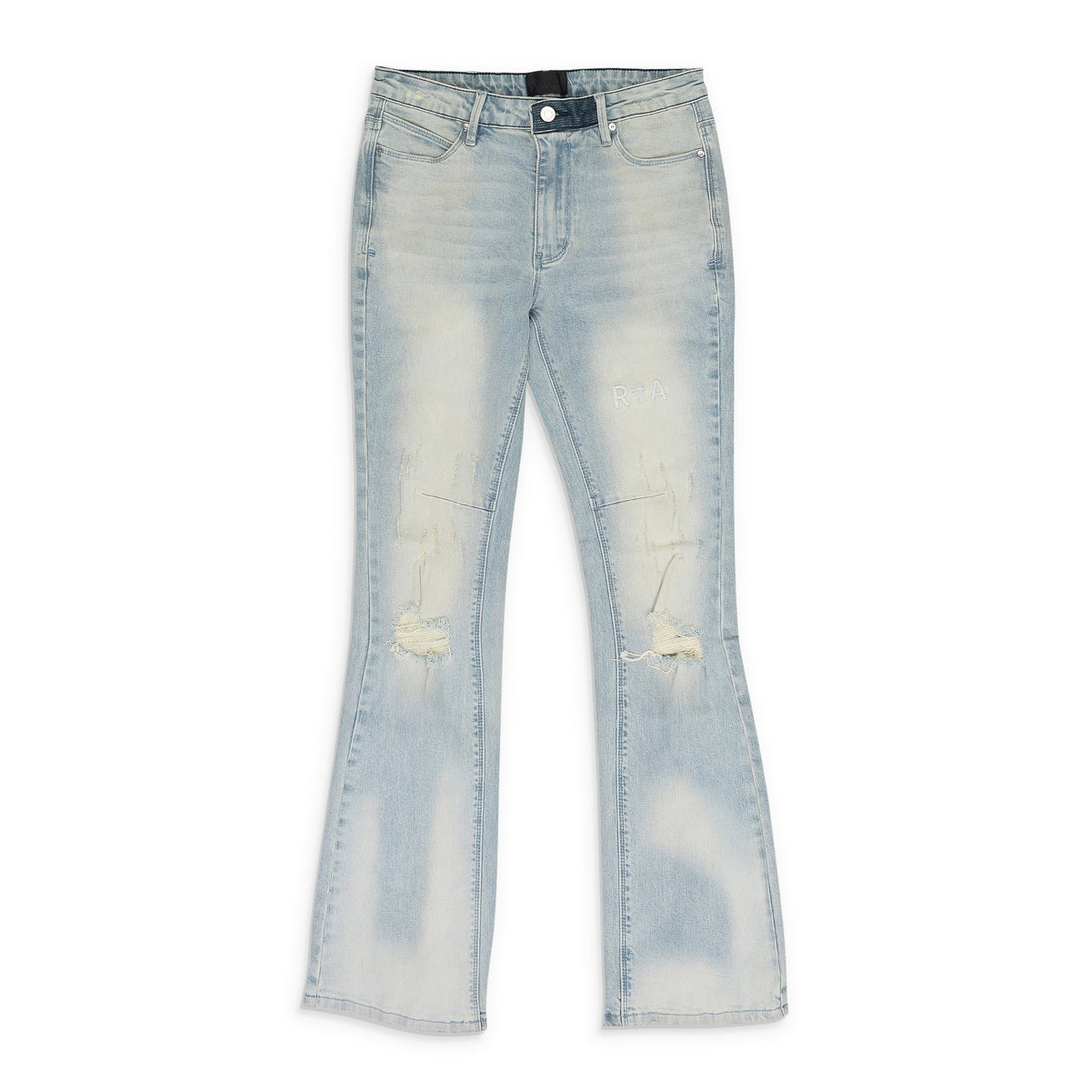 BLUE DISTRESSED SKINNY JEANS