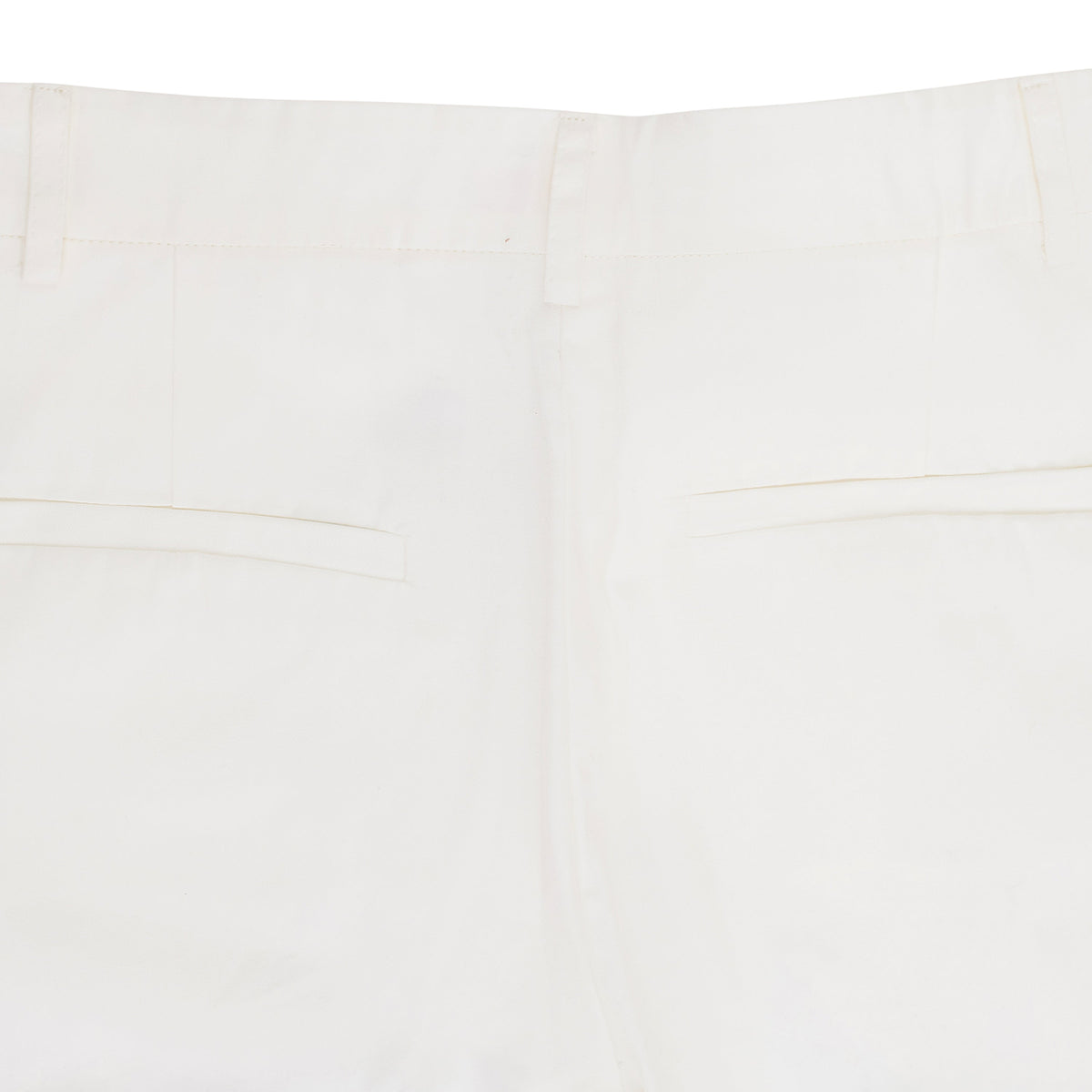 White Full Leg Trouser