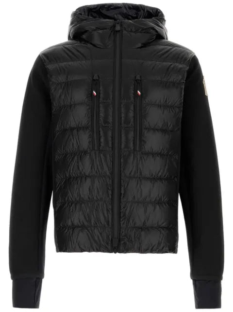 Moncler Grenoble panelled zip-up jacket