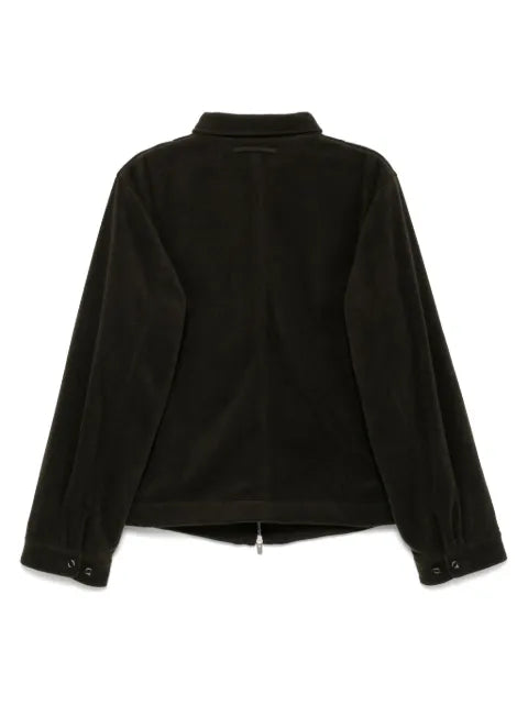 Undercover appliqué logo shirt jacket