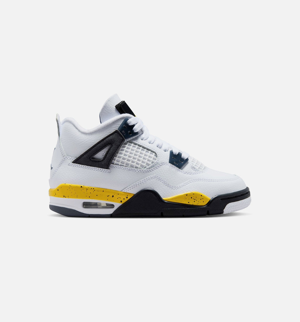 Air Jordan 4 Retro “Rare Air Tour Yellow” Grade School Lifestyle Shoes (GS)