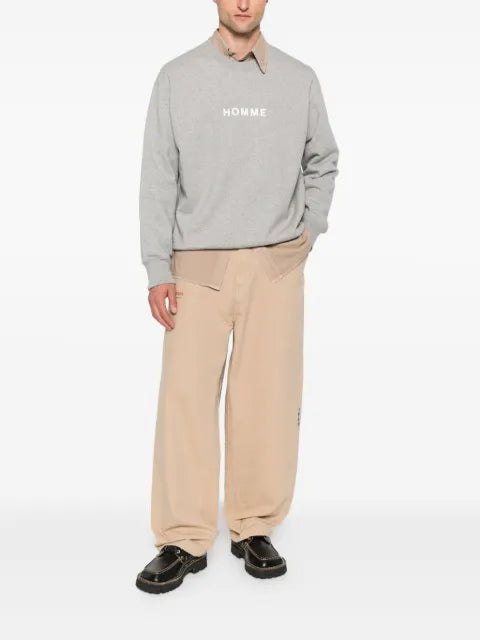 Comme des Garçons Homme crew-neck cotton sweatshirt