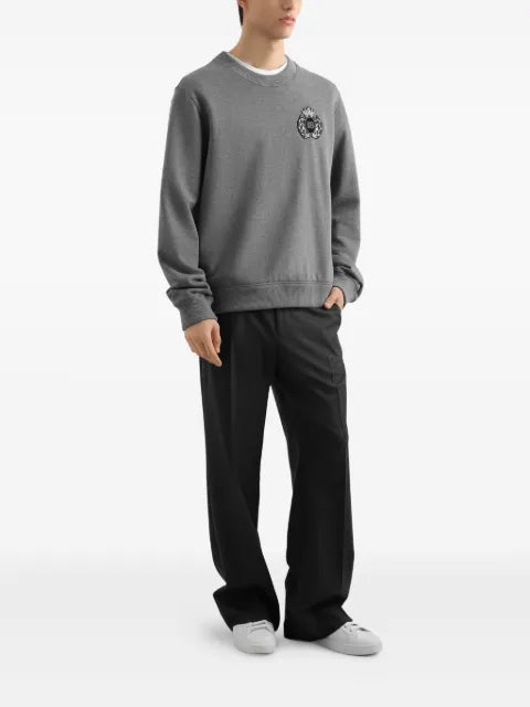 Dolce & Gabbana logo-appliqué sweater