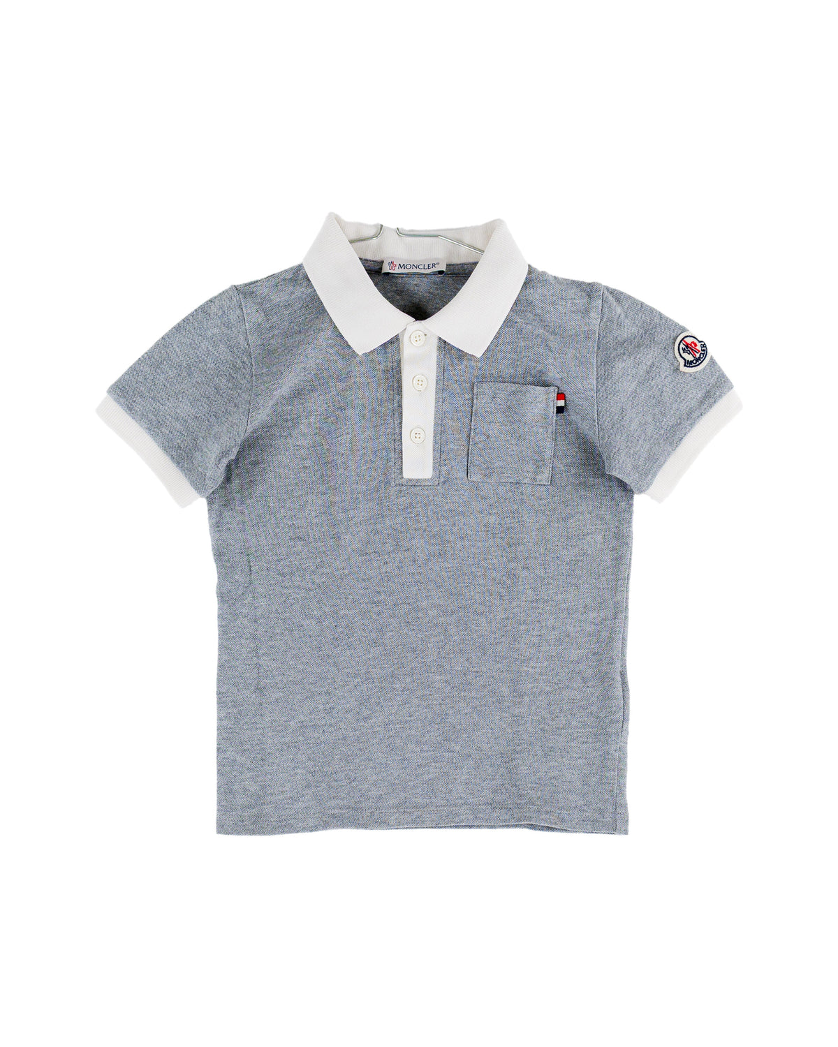 Boys Moncler Polo & Shorts set
