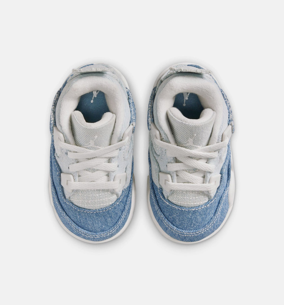 Air Jordan 4 Retro Worn Blue Infant & Toddler Sneakers