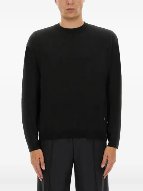 Moschino logo-embroidered sweater