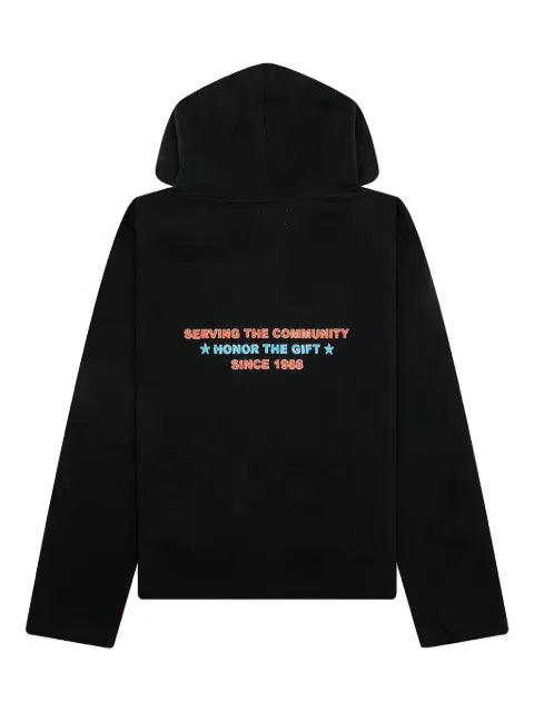 Honor The Gift embroidered-logo hoodie