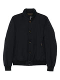Moorer button-fastening bomber jacket