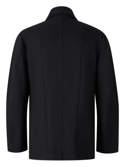 Setchu double-breasted tie-detail blazer
