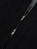 TOMBOY zip-closure cardigan