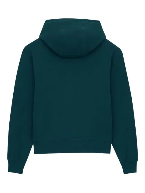 Saint Laurent logo-embroidered hoodie