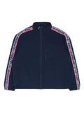 Supreme x Hysteric Glamour logo-tape track jacket