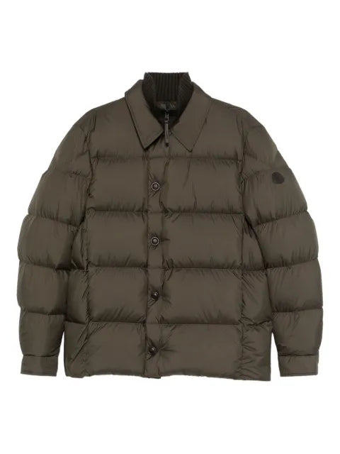 Moncler layered padded jacket