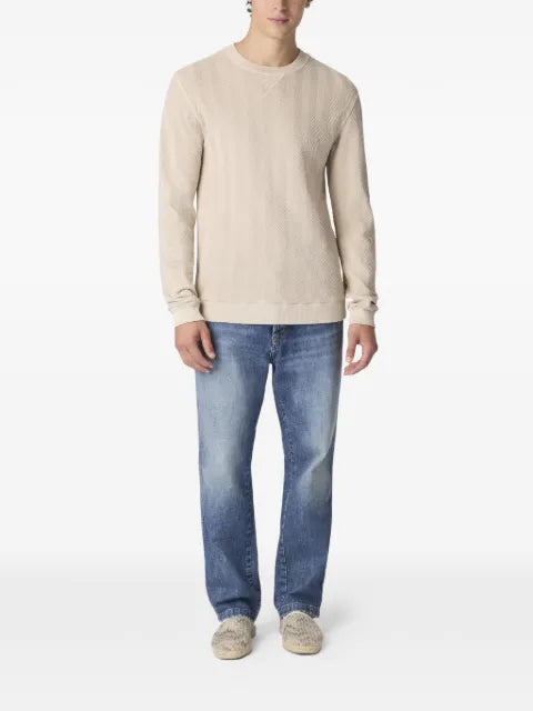 Missoni crew-neck cotton sweatshirt with Zigzag pattern