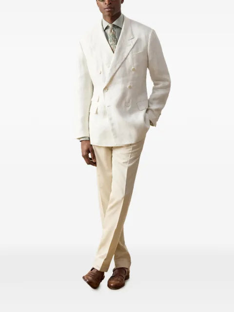 Ralph Lauren Purple Label double-breasted peak jacket