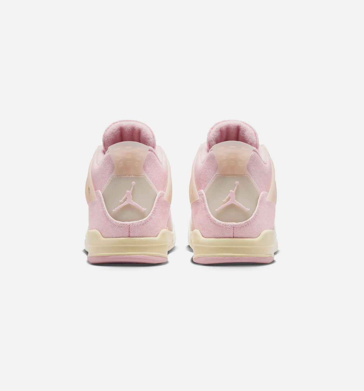 Air Jordan 4 Retro Pink Pearl and Iced Carmine Preschool Sneakers